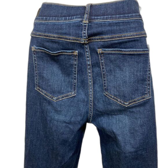 SPANX Denim Skinny Jeans Stretch Blue Jeggings Womens Small - Picture 4 of 12